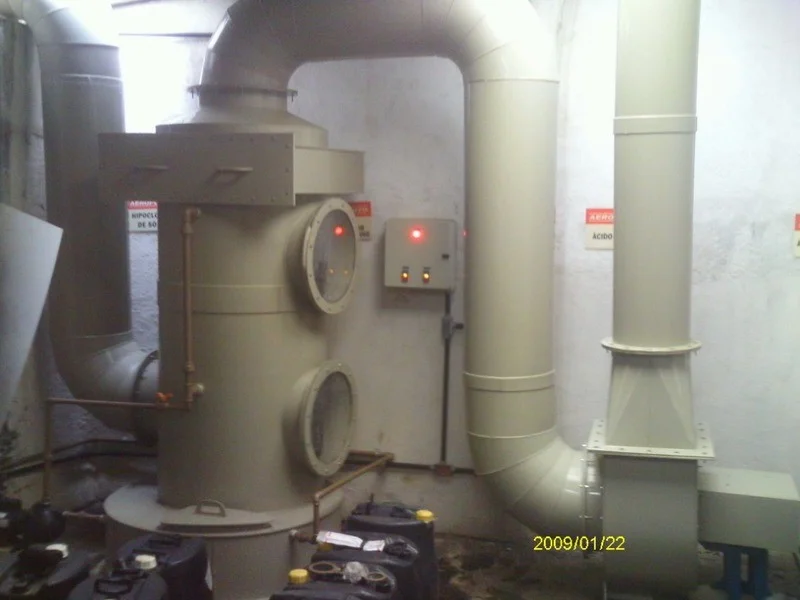 Imagem ilustrativa de Sistema lavador de gases